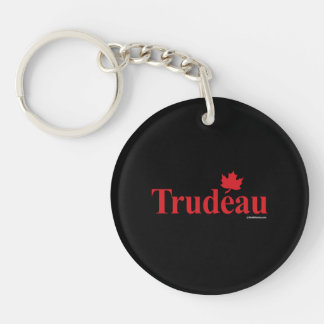 Canadian Liberal Trudeau -.png Key Ring