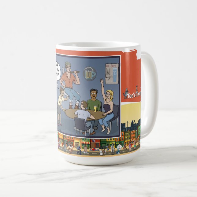 Canadian Logger | Bar Humor Classic Coffee Mug (Front Right)