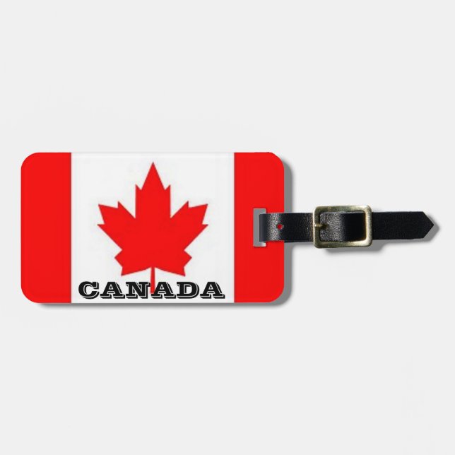 Canadian Luggage Tags (Front Horizontal)