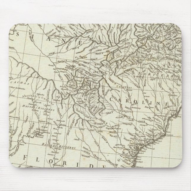 Canadian Map Mouse Pad (Front)