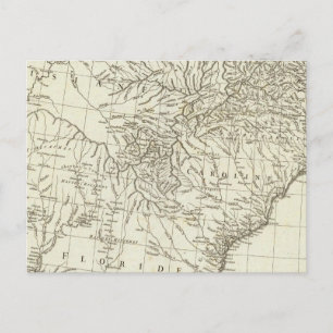 Canadian Map Postcard