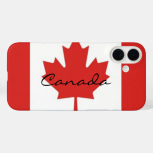 Canadian Maple Leaf iPhone 16 Plus Case