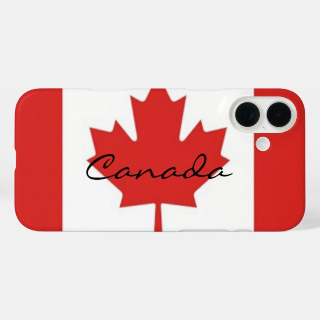 Canadian Maple Leaf Case-Mate iPhone Case (Back (Horizontal))