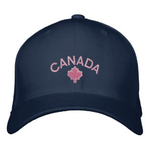 Canadian Maple Leaf Embroidery Canada Embroidered Hat