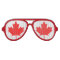 Canadian maple leaf flag party shades | Canada Day