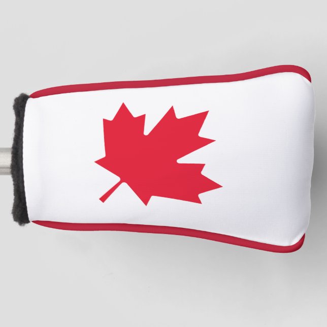 Canadian Maple Leaf Golf Head Cover (Front)