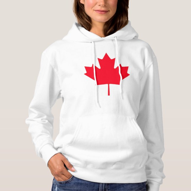 Canadian Maple Leaf Hoodie (Front)