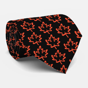 Canadian Maple Leaf Is not for Sale Proud Black Tie