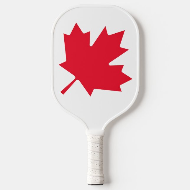 Canadian Maple Leaf Pickleball Paddle (Front)