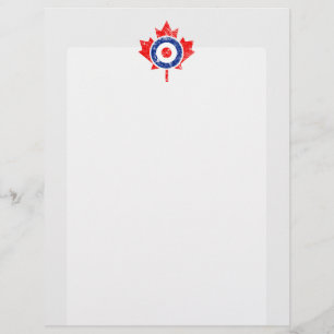 Canadian Maple Leaf Roundel Grunge Mod CANADA