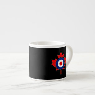 Canadian Maple Leaf Roundel Mod CANADA Espresso Cup