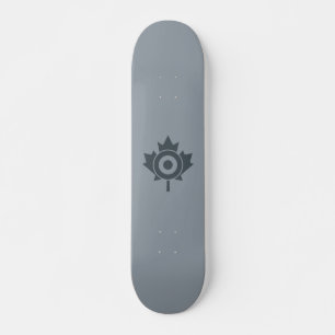 Canadian Maple Leaf Roundel Mod CANADA Skateboard