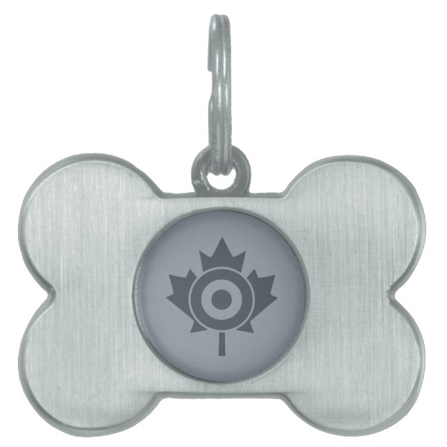 Canadian Maple Leaf Roundel Mod Tag (Front)