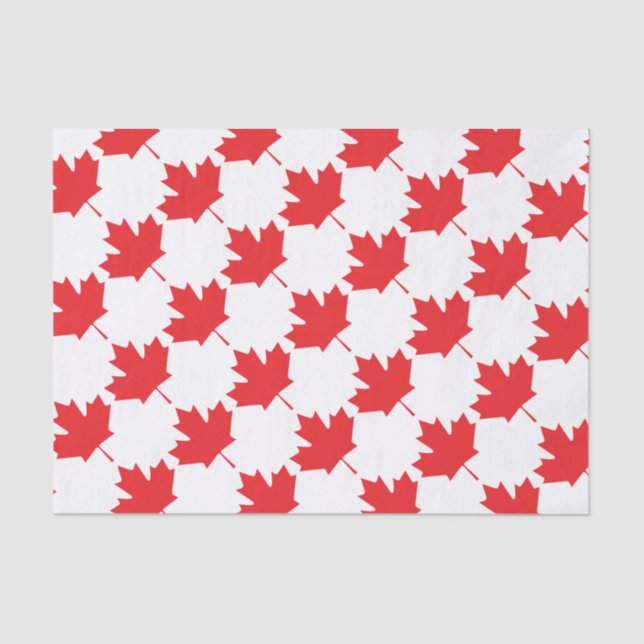 Canadian Maple Leaf Tissue Paper (Front)