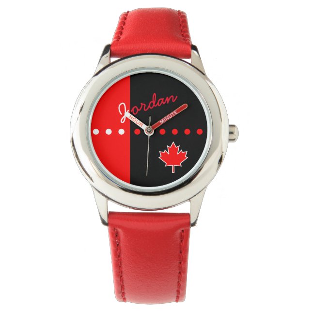Canadian Maple Leaf Watch (Front)