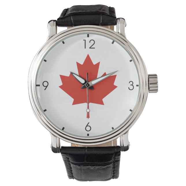 Canadian Maple Leaf Watch (Front)