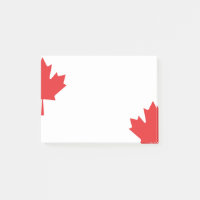 Canadian Maple Red Leaf Notebook – Canada Themed 