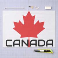 canadian maple red leaf