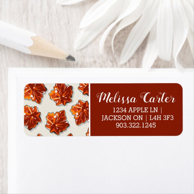 Canadian Maple Syrup Candy Pattern (Insitu)