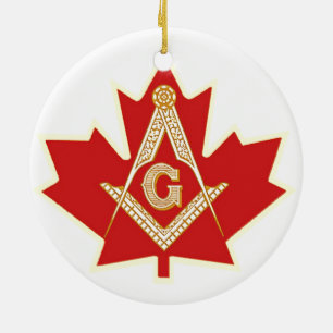 CANADIAN MASON CERAMIC TREE DECORATION