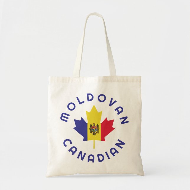 Canadian Moldovan  Roots Tote Bag (Front)
