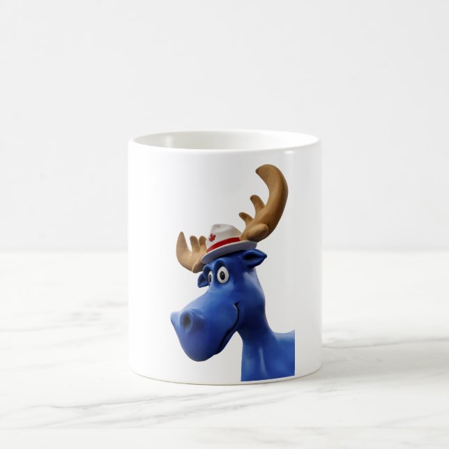 Canadian Moose Coffee Mug (Center)