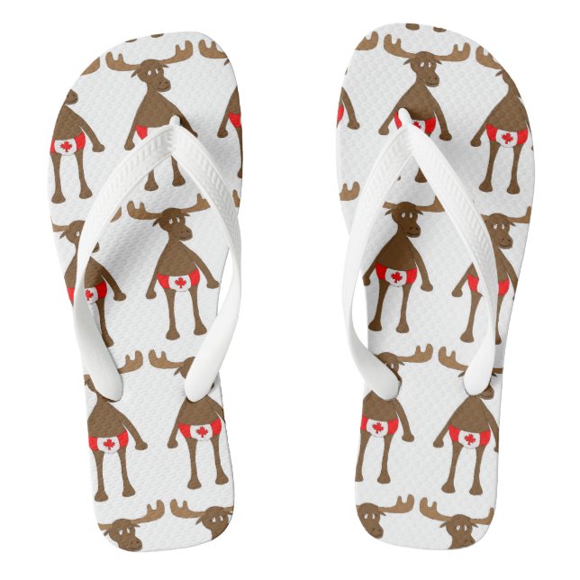 Canadian Moose Jandals (Footbed)