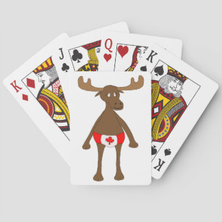 Canadian Moose Playing Cards