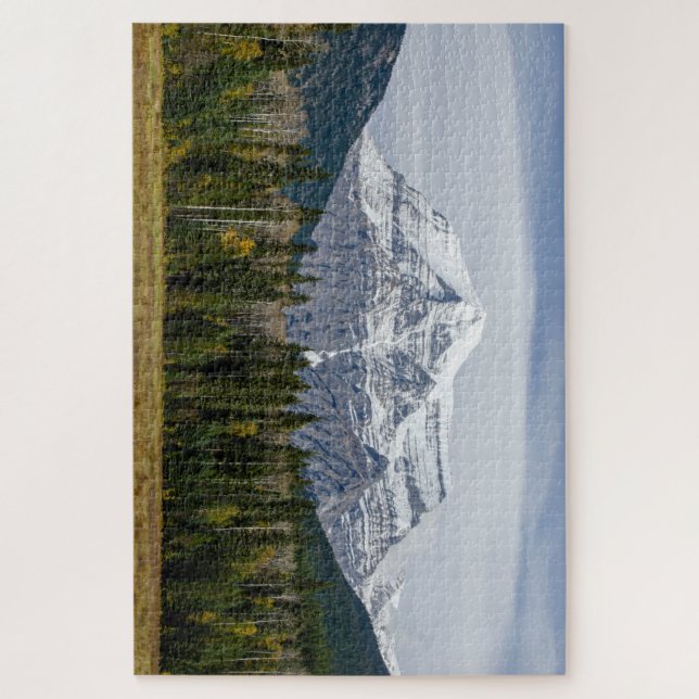 Canadian Mountain, Mount Robson Jigsaw Puzzle (Vertical)