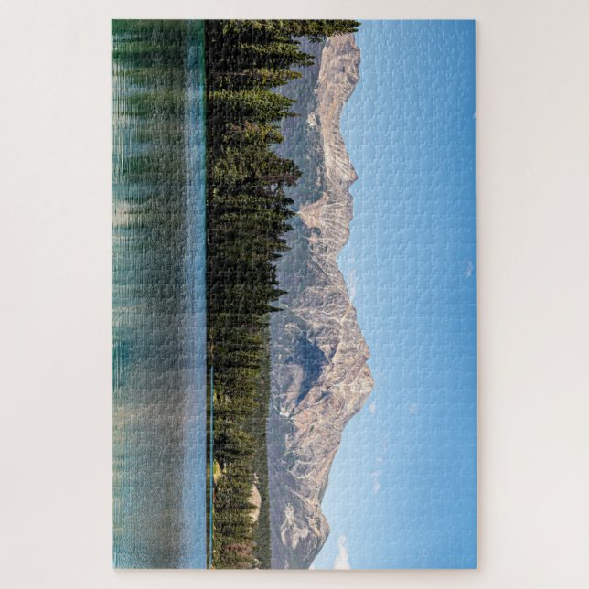 Canadian Mountain, Pyramid Mountains Jigsaw Puzzle (Vertical)