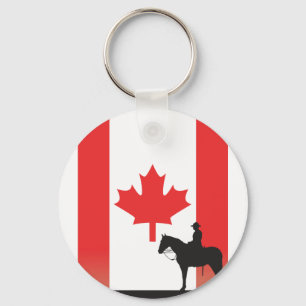 Canadian Mountie Key Ring