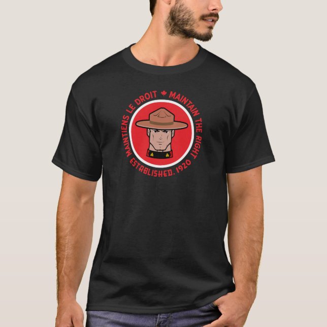 Canadian Mountie T-Shirt (Front)