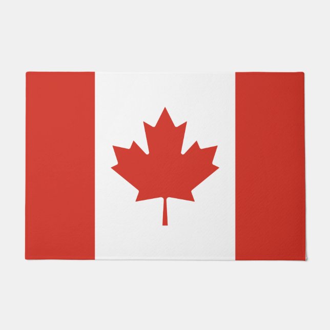 Canadian National Flag (Maple Leaf Canada Flag) Doormat (Front)