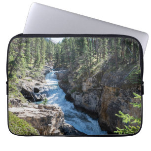 Canadian National Park, Stanley Falls Laptop Sleeve