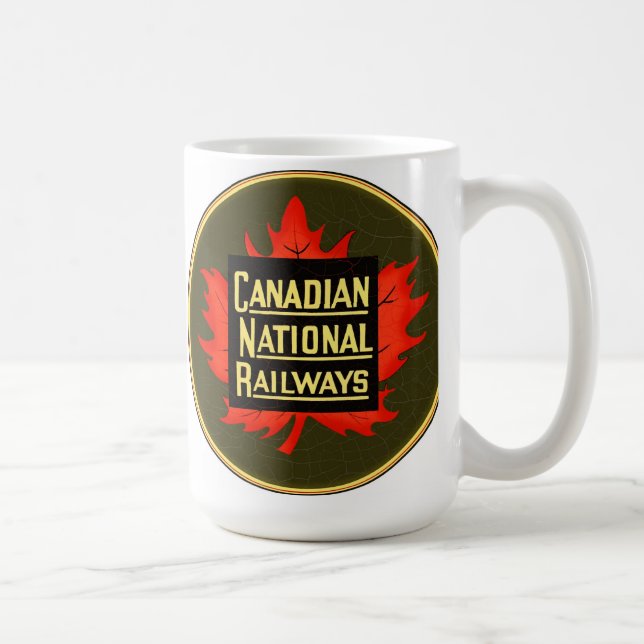 Canadian national railways coffee mug (Right)