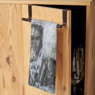Canadian Nature, Athabasca Falls Waterfall Tea Towel