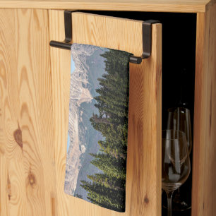 Canadian Nature, Pyramid Mountain Tea Towel