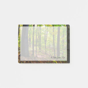 Canadian Nature   Vibrant Forest Post-it Notes