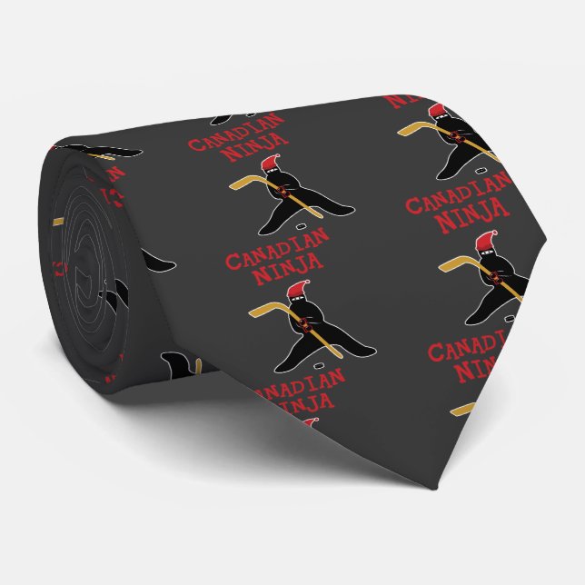 Canadian Ninja Tie (Rolled)