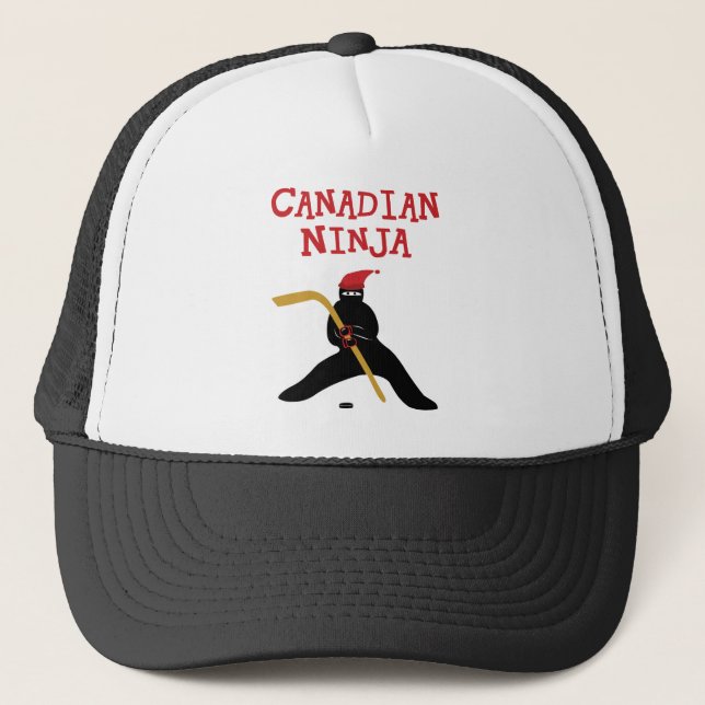 Canadian Ninja Trucker Hat (Front)