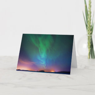 Canadian Northern Lights Card