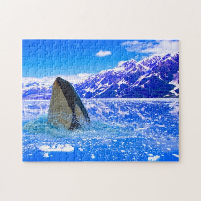 Canadian Orca Whales. Jigsaw Puzzle (Horizontal)