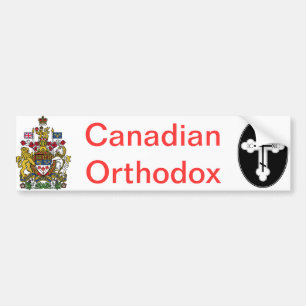 Canadian Orthodox T-Shirts and More... Bumper Sticker