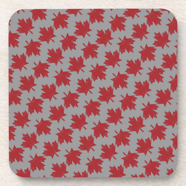 Canadian Pattern Coaster (Front)