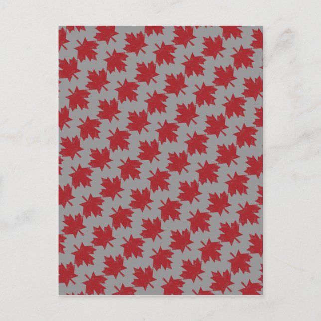 Canadian Pattern Postcard (Front)