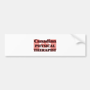 Canadian Physical Therapist Bumper Sticker