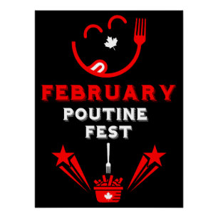Canadian Poutine Festival Poster