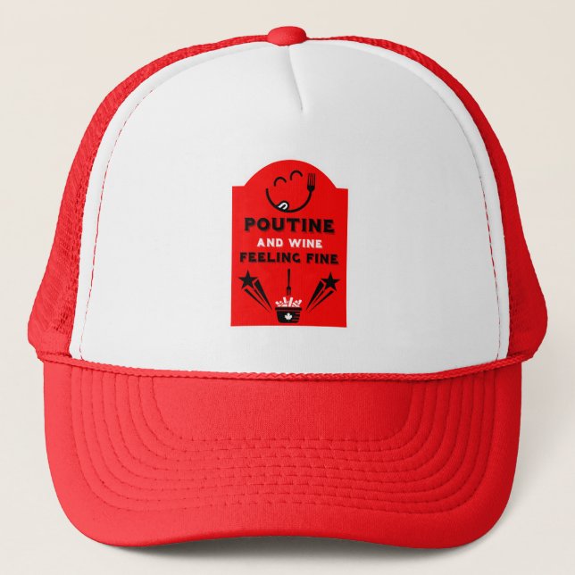 Canadian Poutine Festival Trucker Hat (Front)