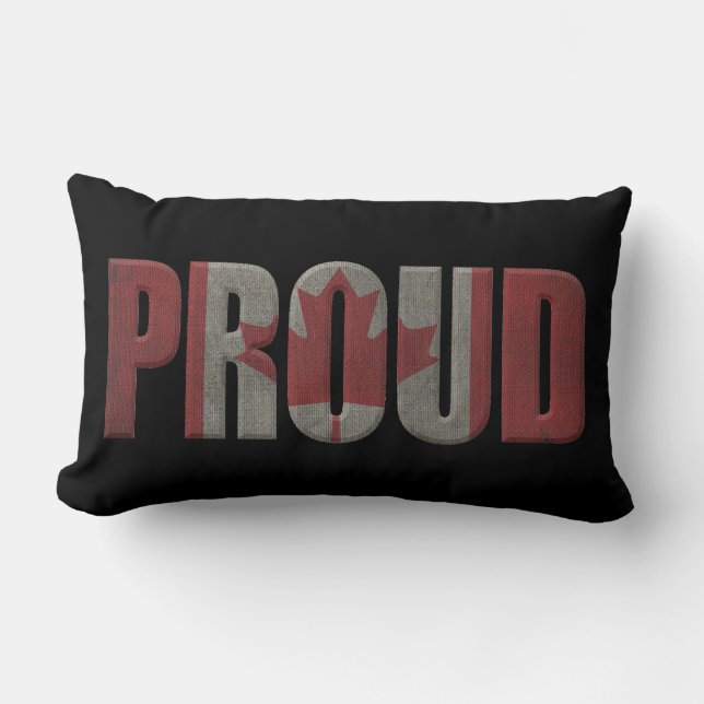 Canadian proud lumbar cushion (Front)