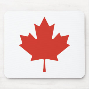 Canadian Red Maple Leaf Canada Mouse Pad